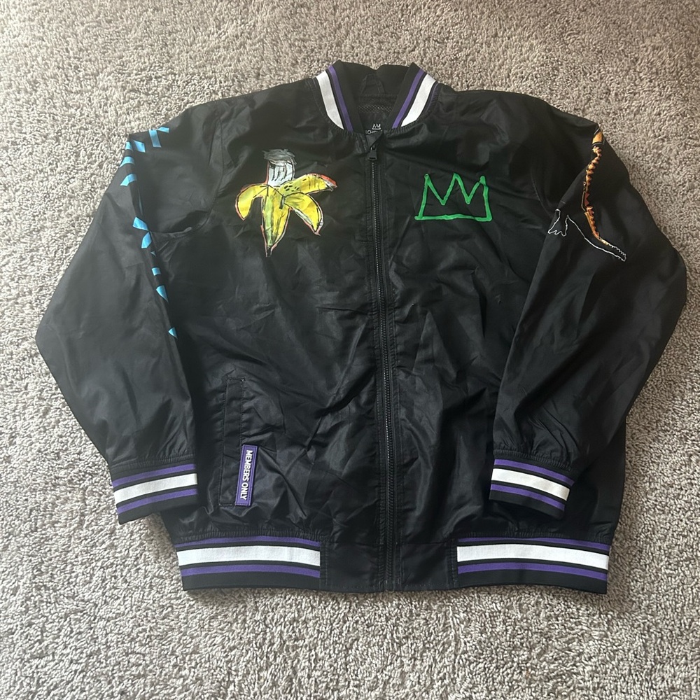 Jean-Michel Basquiat x Members Only Bomber Jacket